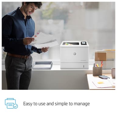 HP Color LaserJet Enterprise M554dn Printer view 14
