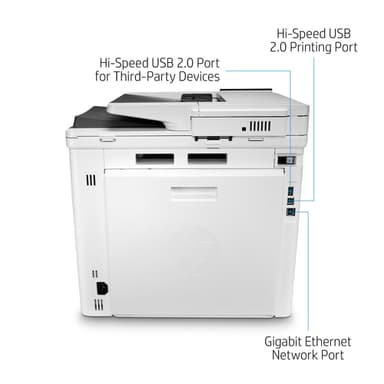 HP Color LaserJet Enterprise MFP M480f view 12