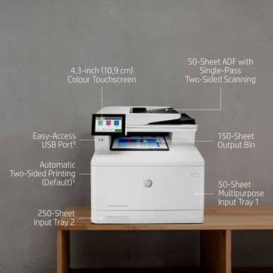 HP Color LaserJet Enterprise MFP M480f view 19