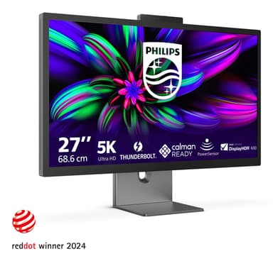 Philips Brilliance 27E3U7903/00 computer monitor 68.6 cm (27") 5120 x 2880 pixels 5K Ultra HD LCD Grey view 2