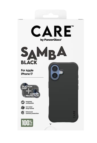 PanzerGlass CARE™ by ® Samba Case Black w. MagSafe iPhone 17 view 3