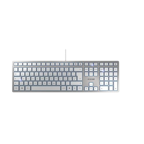 CHERRY KC 6000 SLIM keyboard USB Silver