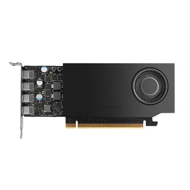 HP NVIDIA RTX A400 4 GB with Mini Bracket 4mDP Graphics view 1