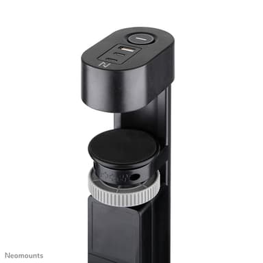 Neomounts DS22-840BL6 Desk socket with clamp and USB-C and USB-A ports - Quick charge view 7