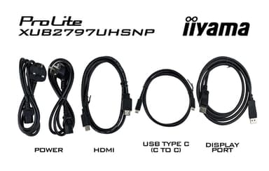 iiyama ProLite XUB2797UHSNP-B1 computer monitor 68.6 cm (27") 3840 x 2160 pixels 4K Ultra HD LED Black view 15