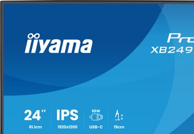 iiyama ProLite XB2495WSC-B1 computer monitor 61.2 cm (24.1") 1920 x 1200 pixels WUXGA LED Black view 11