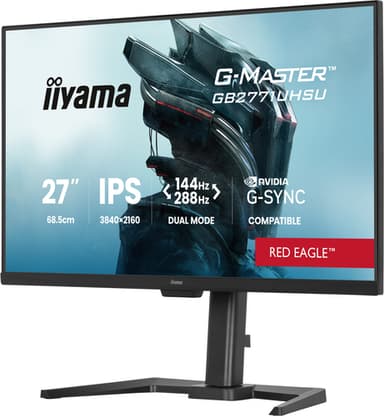 iiyama G-MASTER GB2771UHSU-B1 computer monitor 68.6 cm (27") 3840 x 2160 pixels 4K Ultra HD LED Black view 2