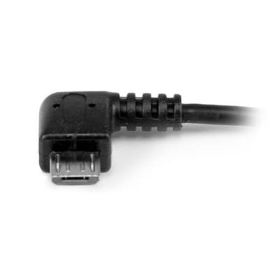 StarTech.com 5in Right Angle Micro USB to USB OTG Host Adapter M/F view 2