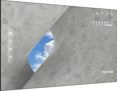 Viewsonic LDP136-071C Signage Display 3.45 m (136") LED Wi-Fi 600 cd/m² 4K Ultra HD Black Built-in processor Android 9 view 4