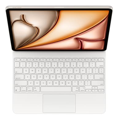 Apple Magic Keyboard QWERTY US English White view 2