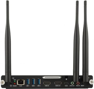 Viewsonic VPC-A31-O1 PC/workstation 8 GB DDR4-SDRAM 128 GB SSD Slot-in PC Mini PC Black view 4