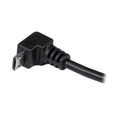 StarTech.com 2m Micro USB Cable - A to Down Angle Micro B view 5