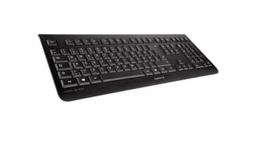 CHERRY DW 3000 keyboard Mouse included Universal RF Wireless AZERTY Belgian Black view 3