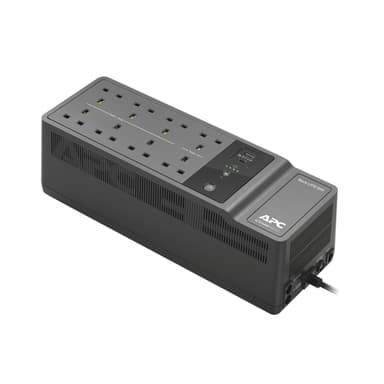 APC Back-UPS BE850G2-UK - 8x BS 1363 outlets, 850VA, 2 USB chargers, 1 USB data port view 1