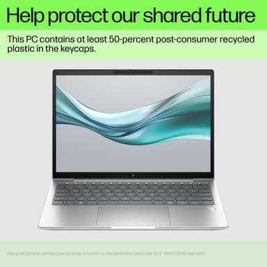 HP EliteBook 640 G11 Intel Core Ultra 5 125U Laptop 35.6 cm (14") WUXGA 24 GB DDR5-SDRAM 512 GB SSD Wi-Fi 6E (802.11ax) Windows 11 Pro AI PC Silver view 8