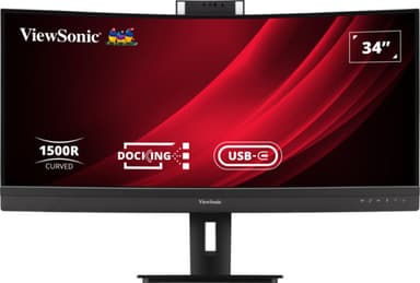Viewsonic VG3457CV computer monitor 86.4 cm (34") 3440 x 1440 pixels UltraWide Quad HD LED Black view 1