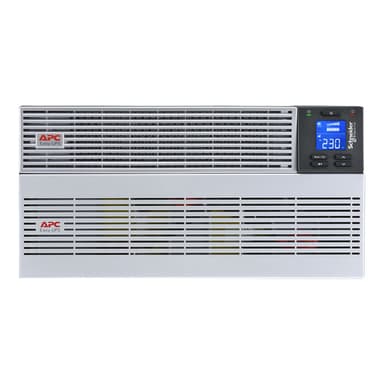 APC Easy UPS On-Line, 6kVA/6kW, Lithium-ion, Rack/Tower 5U, 230V, 1 Hard wire (1P+N+E) outlet, Intelligent Card Slot, Extended runtime, W/ rail kit view 6