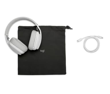 Logitech Zone Vibe 100 Headset Wireless Head-band Calls/Music Bluetooth White view 8
