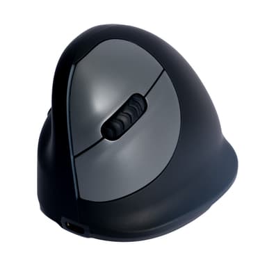 R-Go Tools Ergonomic mouse R-Go HE Break with break software, medium (hand size 165-185 mm), left-handed, Bluetooth, black view 3