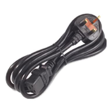 APC Pwr Cord, 16A, 200-240V, C19 to UK Plug Black 2 m view 1