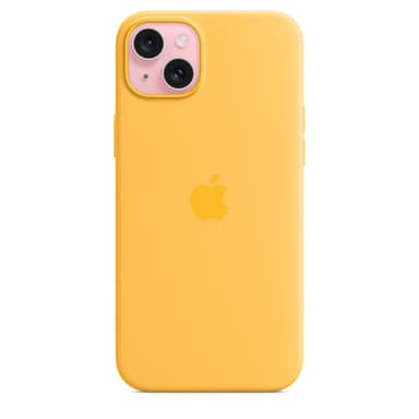Apple iPhone 15 Plus Silicone Case with MagSafe - Sunshine view 2