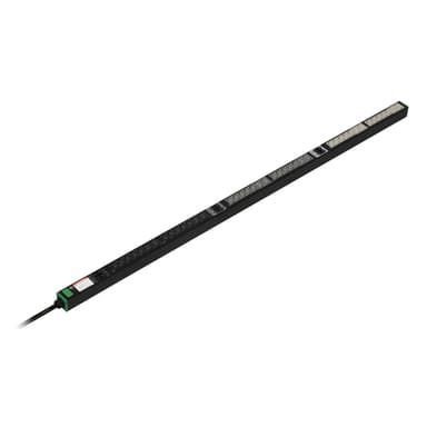 APC Easy Rack PDU, Basic, Vertical, 3 Phase, 22kW, 400V, 32A, 30 x C13 and 12 x C19 outlets, IEC60309 (32A 400VAC 3P+N+PE) view 1