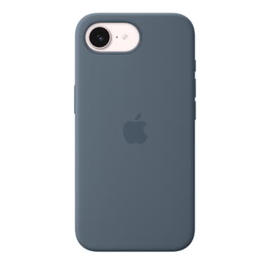Apple iPhone 17e Silicone Case with MagSafe – Anchor Blue view 1