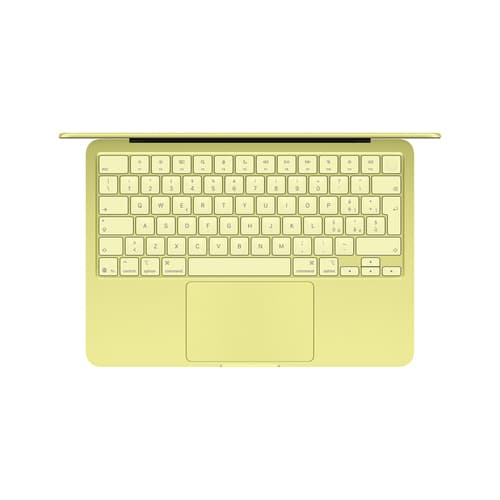 Apple MacBook Neo 13-inch : A18 Pro chip with 6‑core CPU and 5‑core GPU, 8GB, 512GB SSD, Touch ID - Citrus