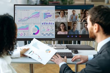Philips 6000 series 34B2U6603CH/00 computer monitor 86.4 cm (34") 3440 x 1440 pixels Wide Quad HD LCD Grey view 14