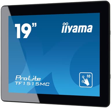 iiyama TF1515MC-B2 computer monitor 38.1 cm (15") 1024 x 768 pixels XGA LED Touchscreen Black view 4