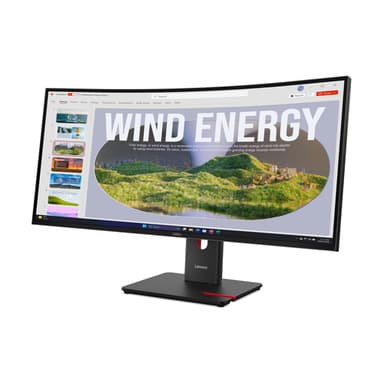 Lenovo ThinkVision T34WD-40 Monitor view 2