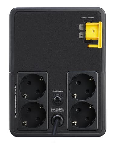 APC Easy UPS uninterruptible power supply (UPS) Line-Interactive 1.2 kVA 650 W 4 AC outlet(s) view 2