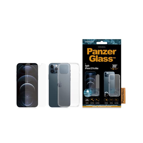 PanzerGlass ® 2-in-1 Pack Apple iPhone 12 Pro Max