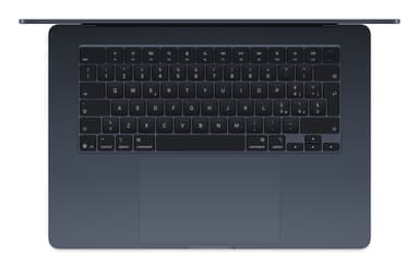 Apple MacBook Air Apple M M4 Laptop 38.9 cm (15.3") 16 GB 256 GB SSD Wi-Fi 6E (802.11ax) macOS Sequoia Navy QWERTY UK English view 2