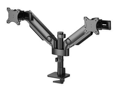 Neomounts DS65S-950BL2 Monitor arm 24-34" - gas spring - Topfix - multi-adjustable - 180°-stop view 3