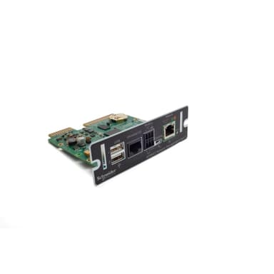 APC Device monitoring and management, Network Management Cards, NMC3 with Environmental Monitoring and Modbus, secure remote UPS monitoring and management view 2