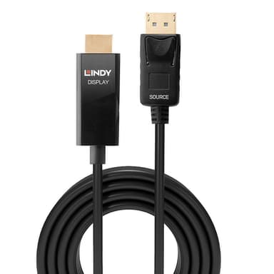Lindy 2m Active DisplayPort to HDMI Cable with HDR view 2