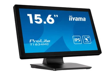 iiyama ProLite T1634MC-B1S computer monitor 39.6 cm (15.6") 1920 x 1080 pixels Full HD LED Touchscreen Black view 11