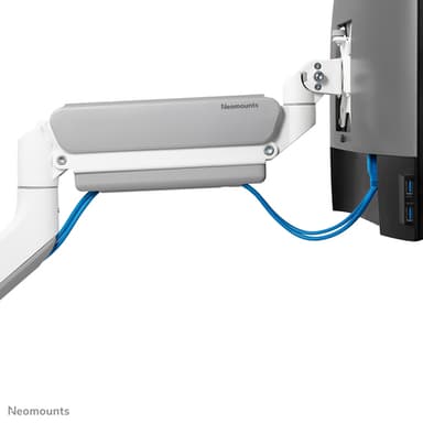 Neomounts DS70-450WH1 Monitor arm 17-42" - gas spring - Topfix - 180°-stop view 8