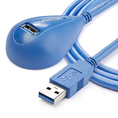 StarTech.com 5 ft Desktop SuperSpeed USB 3.0 Extension Cable - A to A M/F view 3
