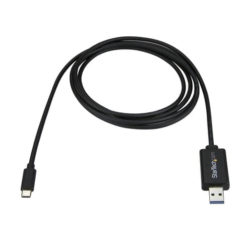 StarTech.com USB-C to USB 3.0 Data Transfer Cable for Mac and Windows, 2m (6ft)