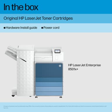 HP LaserJet Enterprise 8501x+ Black and white Printer view 14