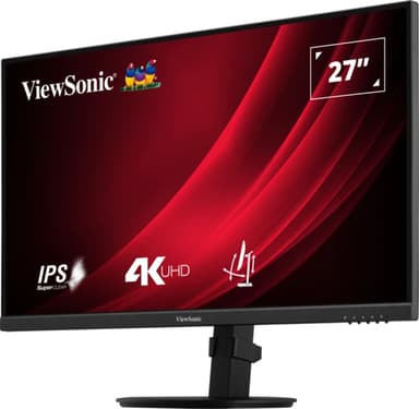 Viewsonic VG Series VG2708-4K computer monitor 68.6 cm (27") 3840 x 2160 pixels 4K Ultra HD LED Black view 3