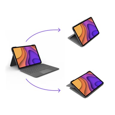 Logitech Folio Touch for iPad Air (4th & 5th generation) view 5