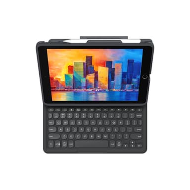 ZAGG Pro Keys Apple iPad 10.2 Black/Grey UK view 3
