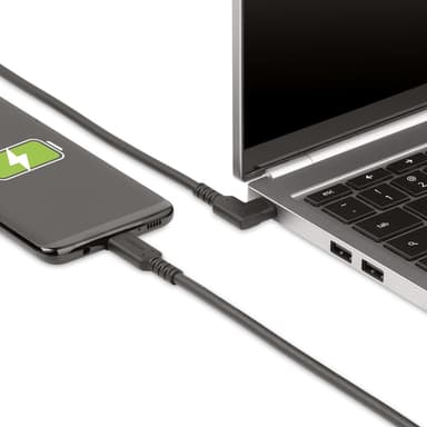 StarTech.com 1.6ft (50cm) USB-C Cable, Right-Angled, USB 10Gbps, 100W (5A) Power Delivery, 8K 60Hz / 4K 144Hz DP Alt Mode, Rugged USB C Cord - Thunderbolt Compatible view 7