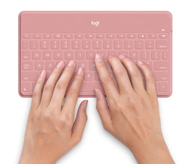 Logitech Keys-To-Go QWERTY UK English Bluetooth White view 3