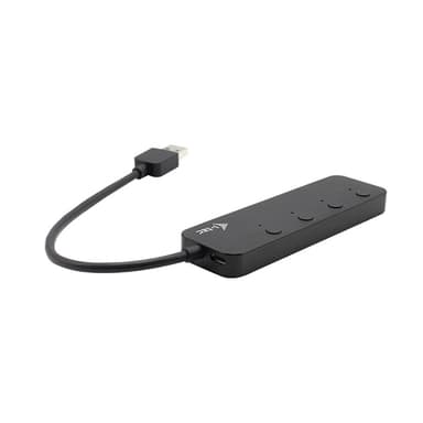 i-tec USB 3.0 Metal HUB 4 Port with individual On/Off Switches view 3