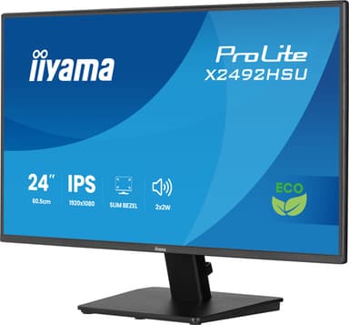 iiyama ProLite X2492HSU-B1 computer monitor 60.5 cm (23.8") 1920 x 1080 pixels Full HD LED Black view 6
