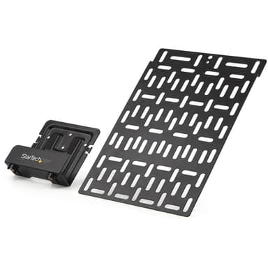 StarTech.com Universal TV Accessory Mount - Adjustable TV & Wall Mount Bracket - Media Players/Router/Modem/AV Switches & Extenders/Apple TV - Hidden Cable Box Mount Behind TV - 11lb (5kg) view 1